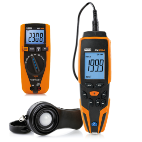 Kit Solarimetro PV204 + Multimetro HT65 TRMS DC 1500V digitali HT HAPV204P