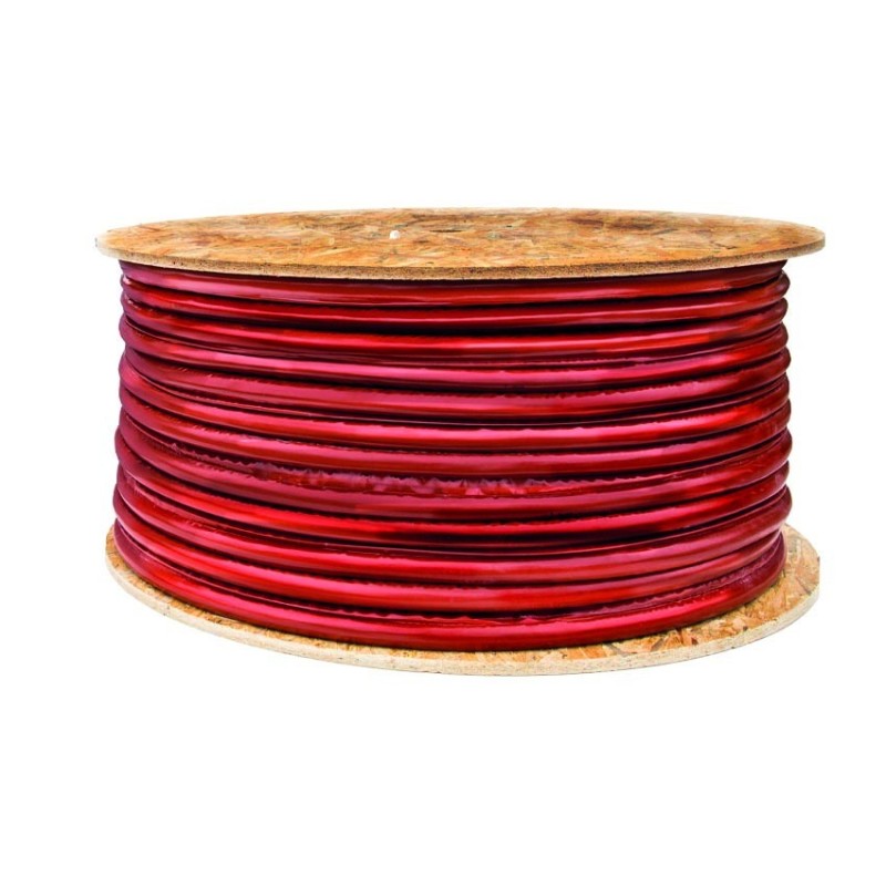 Tubo flessibile binato Inox AISI316L per solare FERTWINpiù 3/4" DN16 18mm rotolo 150m FERRARI 070332