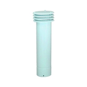 Esalatore lamellare fumo per caldaie Bianco lunghezza 420mm FERRARI 100913