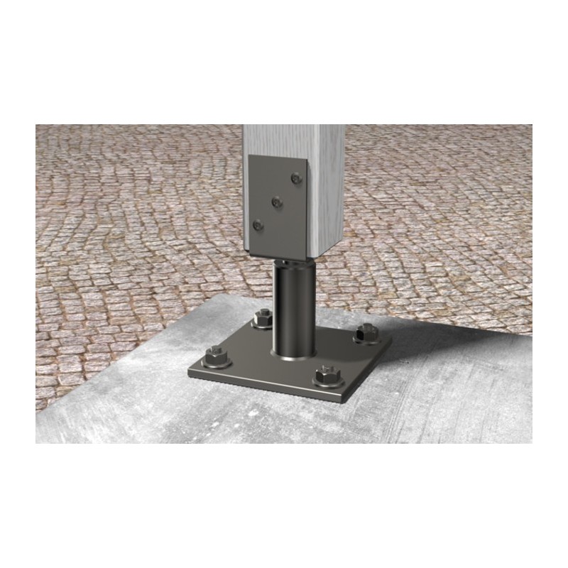 Applicazione Tassello passante a battere in acciaio FBN II 10/30 (10X105) Fischer 00040854