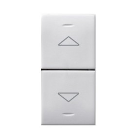 Due Mezzi Tasti con Frecce per Commutatore IoT Domus S44 Ave 441TGC-W
