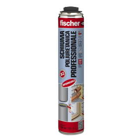 Schiuma poliuretanica professionale 750ml per pistola Fischer 00009292