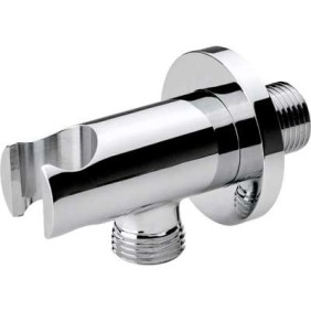 Duplex tondo con presa acqua 1/2-1/2  0250202