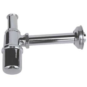 Sifone a bottiglia con canotto e rosone 1"1/4 32x250mm GHIDINI 027000725