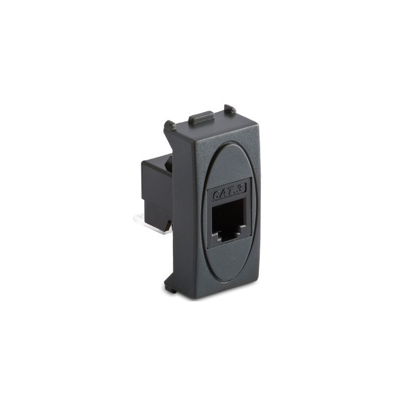 Presa Master RJ11 plug 6/4 contatti grigio Sistema Modo