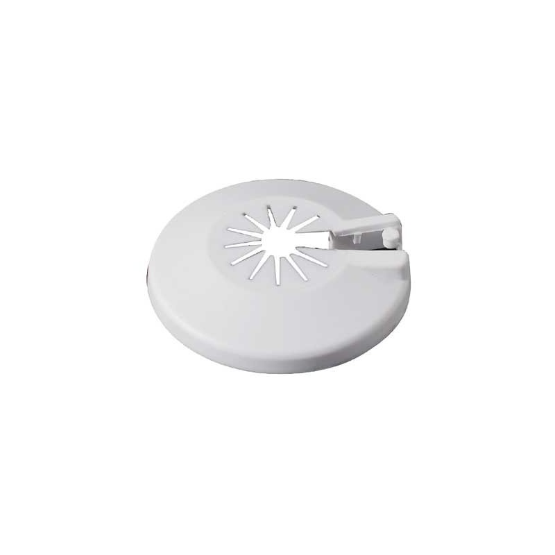 Rosetta in plastica Bianca universale diametro 8-16mm 02828