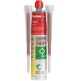 Resina a iniezione in cartuccia 300ml FIS V Zero 300 T+2 miscelatori Fischer 00558953