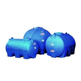 Serbatoio plastico in polietilene blu fuori terra 300Lt per acqua CHO 300 ELBI A580051