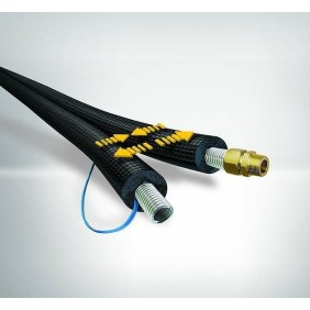 Tubo VA Inox preisolato DN20 per impianti solari rotolo 100Mt ARMAFLEX DUOSOLAR ARMACELL SO-DV-14X20/100