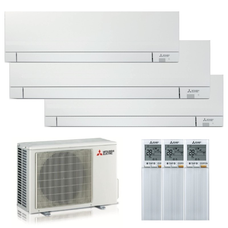 Kit Condizionatori Trial Split Inverter WiFi 9000+9000+9000BTU Mitsubishi KIT MTSAY9+9+9