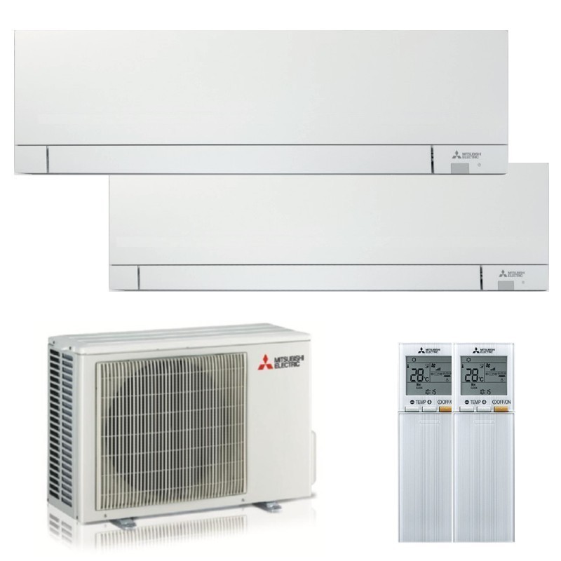 Kit Condizionatori Dual Split Inverter WiFi 9000+9000BTU Mitsubishi KIT MTSAY9+9