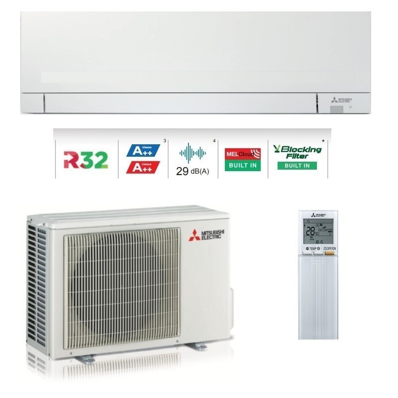 Kit Condizionatore Mono Split Inverter WiFi 18000BTU Mitsubishi AY KIT MTSAY18