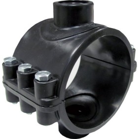 Presa a staffa semplice con diametro 25mm attacco 3/4" Nupi 10KPS2534