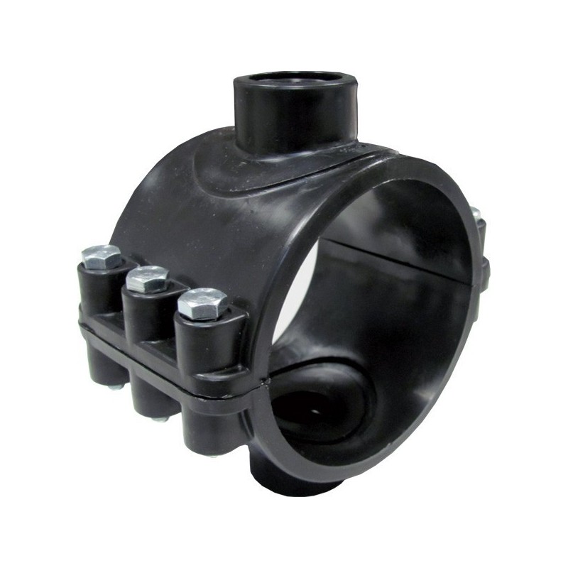 Presa a staffa semplice con diametro 90mm attacco 2" Nupi 10KPS9020