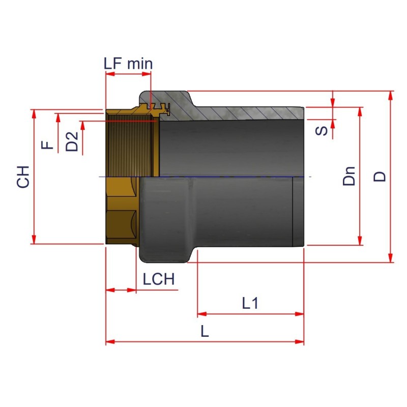 Riferimento dimensioni ERFF Nupi