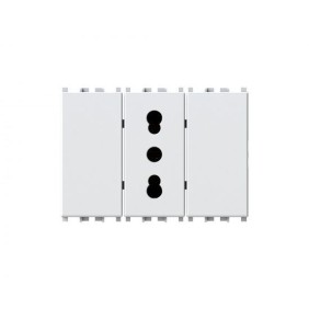 Bitappo Bianco compatibile con Vimar Plana 4BOX 4B.V14.BT