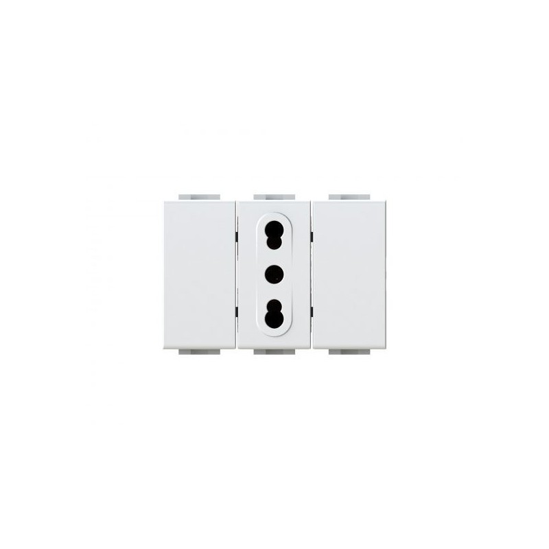 Bitappo Bianco compatibile con BTicino Living Light 4BOX 4B.N.BT