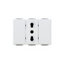 Bitappo Bianco compatibile con BTicino Living Light 4BOX 4B.N.BT