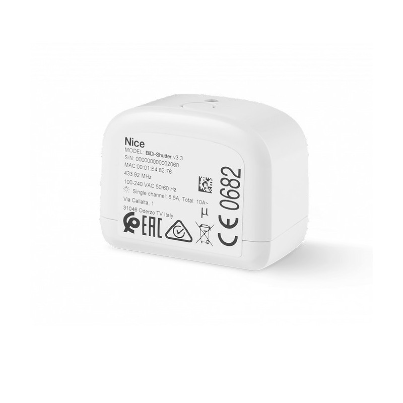 Interfaccia bidirezionale per motori tapparelle Nice BIDI-SHUTTER