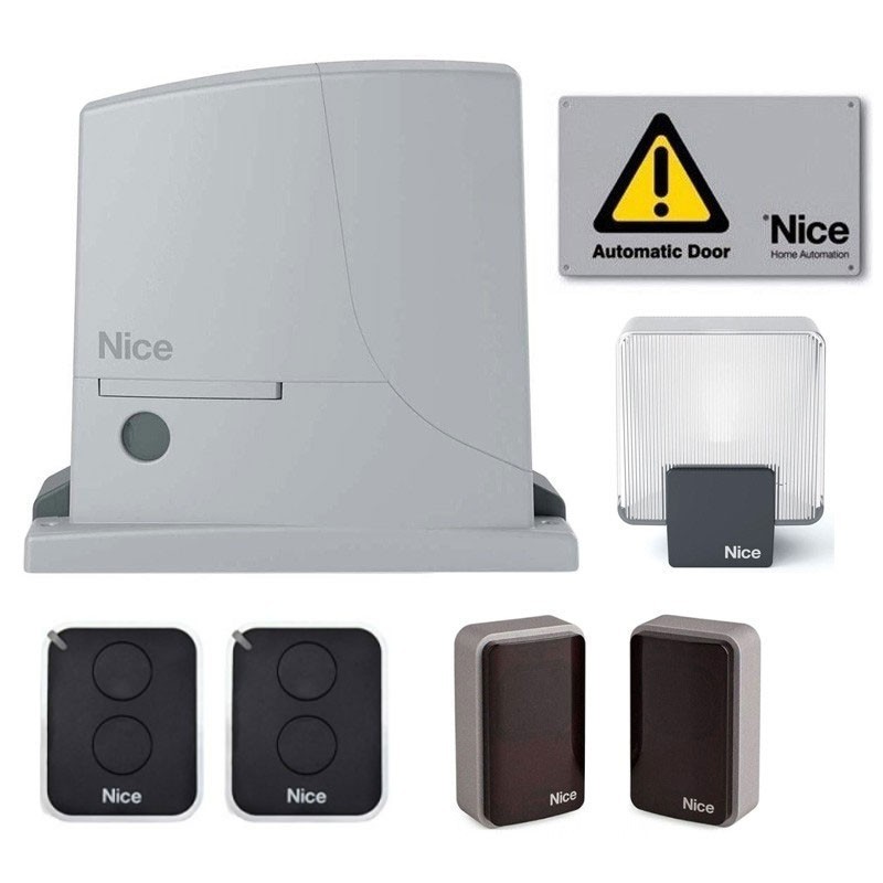 Kit bidirezionale cancello scorrevole fino a 600 Kg Nice RB600BDKCE