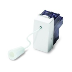 Pulsante a tirante Master 1P NA 16AX 250V Sistema MIX