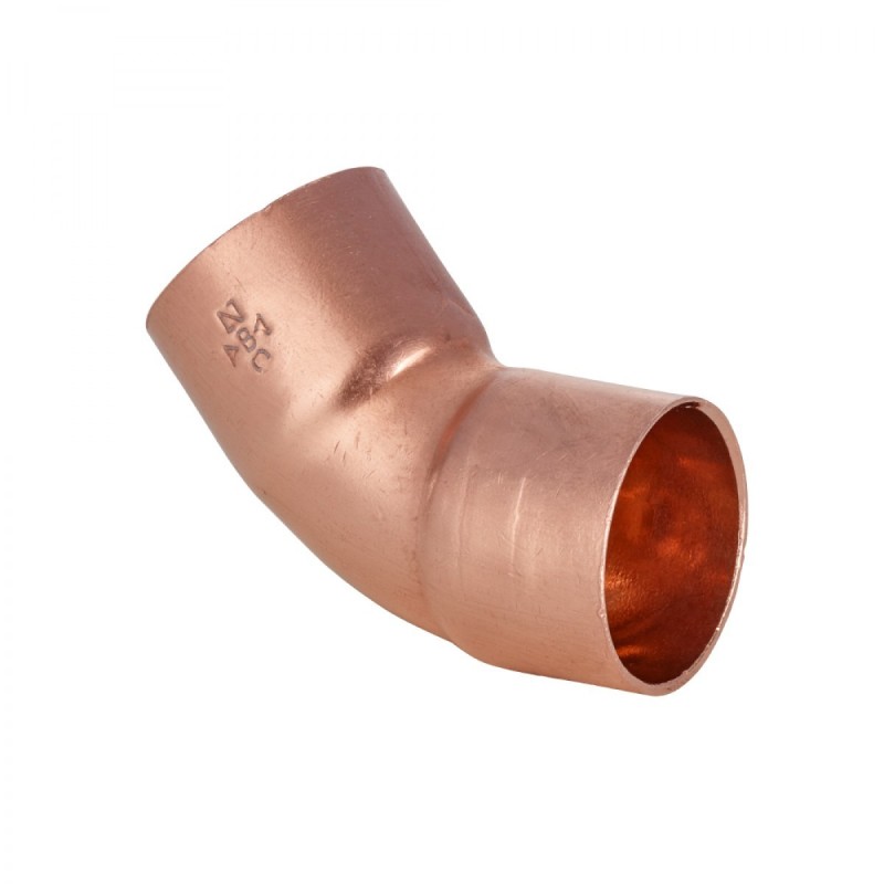 Curva a 45 gradi con attacchi F/F diametro 22mm IBP 5041 022000000