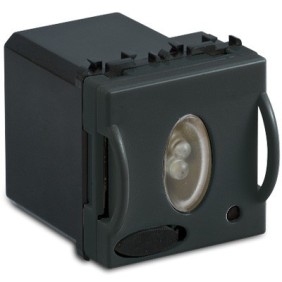 Lampada d'Emergenza Estraibile 230V 120' 16cd GRIGIA Master 31462