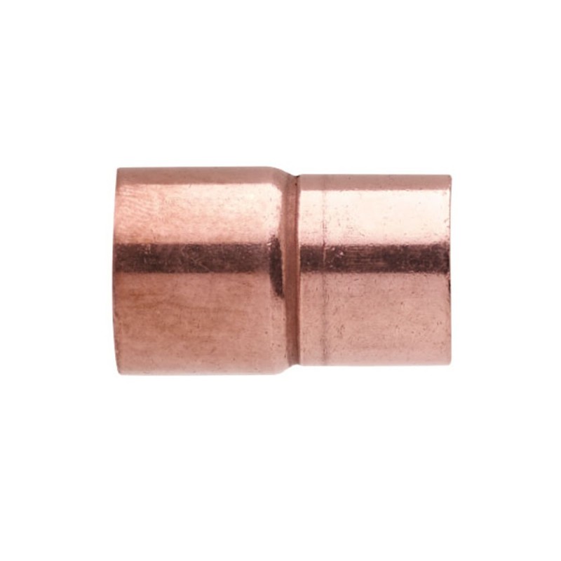 Manicotto ridotto con attacchi M/F diametro 35x28mm in rame IBP 5243 035028000