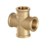 Raccordo a croce con attacchi F/F/F/F 1" in Ottone IBP 8180 008000000