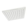 Soffione per doccia quadrato 200x200mm cromato 110-12601
