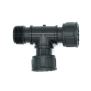 Raccordo a T 1"MFF con ghiere per collettori impianti di irrigazione IRRITEC IG43160DON320