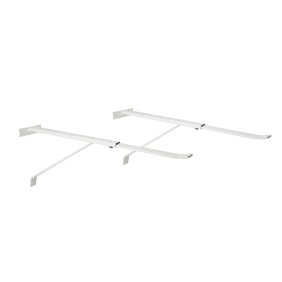 Coppia di mensole regolabili fino a 50kg per pilozzo 214-M2053