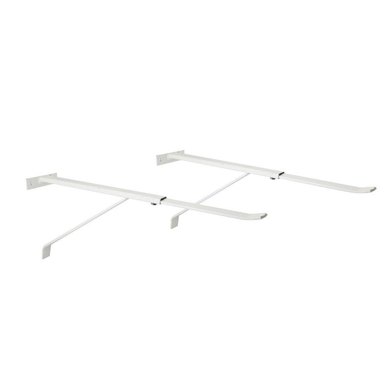 Coppia di mensole regolabili fino a 50kg per pilozzo 214-M2053