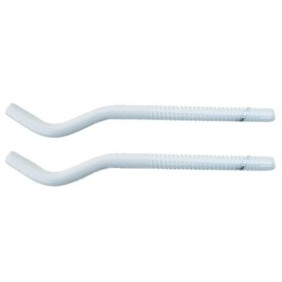 Coppia di mensole per radiatori in ghisa bianca Dianflex 214-404-230