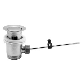 Piletta con salterello per lavabo attacco 1" 1/4 Damast 230-R9812-07