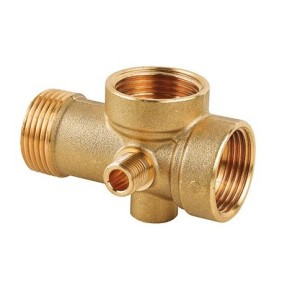 Raccordo a 5 vie con diametro 80mm attacco 1" in ottone 350-710