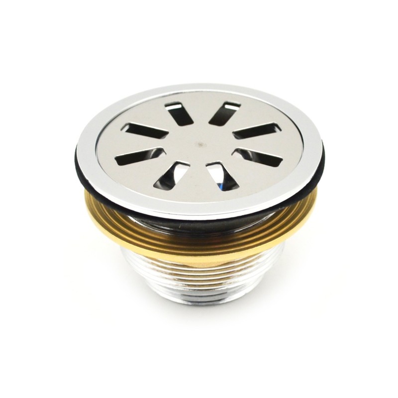 Piletta sifoide per piatto doccia attacco 1" 1/4 in ceramica 370-X45