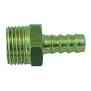 Raccordo portagomma semplice per gas con attacco M 3/8" 423-804-03G