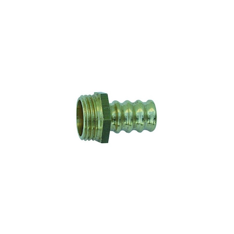 Raccordo portagomma semplice per gas con attacco M 1/2" 423-806-M