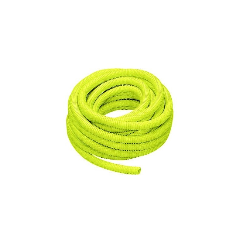 Tubo guaina per protezione dei tubi gas diametro 25mm Giallo Aton 440-200-25