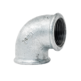 Gomito a 90 gradi in ghisa zincata 3/4" Femmina 1/2" Femmina GEBO 90-22G