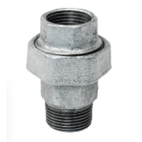 Bocchettone a sede conica in ghisa zincata 1/2" Maschio Femmina GEBO 341-4G