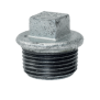 Tappo con bordo in ghisa zincata 1" e 1/4 Maschio GEBO 290-7G