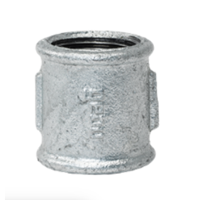 Manicotto in ghisa zincata 1/2" Femmina Femmina GEBO 270-4G