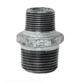Nipplo ridotto in ghisa zincata 1" e 1/2 Maschio x 1" Maschio GEBO 245-32G