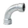 Curva lunga 90 gradi in ghisa zincata 1" e 1/4 Femmina Femmina GEBO 2-7G