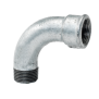 Curva lunga 90 gradi in ghisa zincata 1" e 1/2 Maschio Femmina GEBO 1-8G