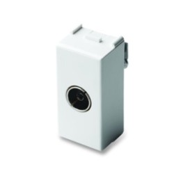 Presa TV Master RJ45 9,5mm pass./finale Sistema MIX