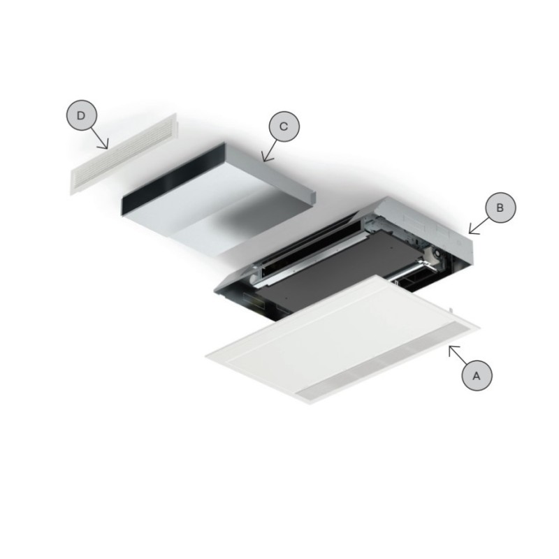 Canale di mandata telescopico per ventilconvettore