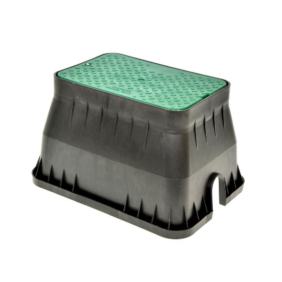 Pozzetto rettangolare calpestabile JUMBO 50x64x30cm con coperchio verde per elettrovalvole IRRITEC IGPSZ2000N06R